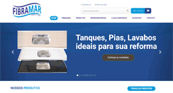 Desktop Screenshot of fibramar.ind.br